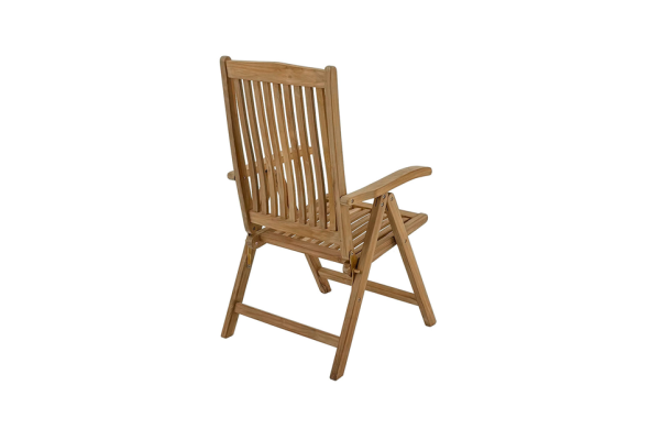 Santander Luxury Pos. Chair - Core teak