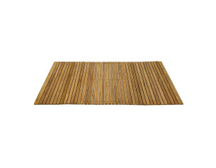 Shower mat teak 90 x 150 cm