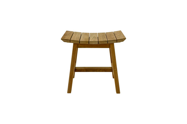 Arch Teak Stool