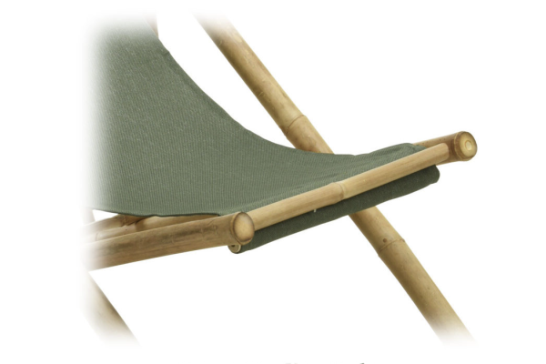 Beach chair Bamboo - GREEN