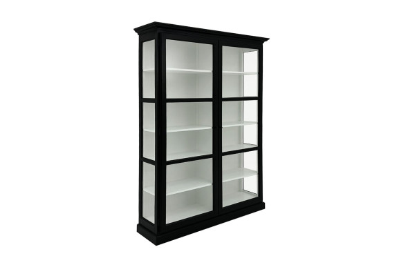 Oliver cabinet Black/White - Double