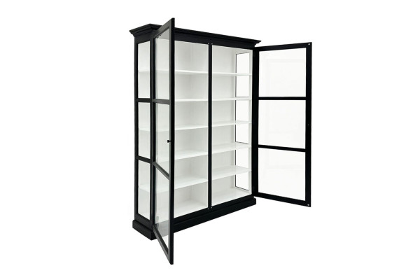 Oliver cabinet Black/White - Double