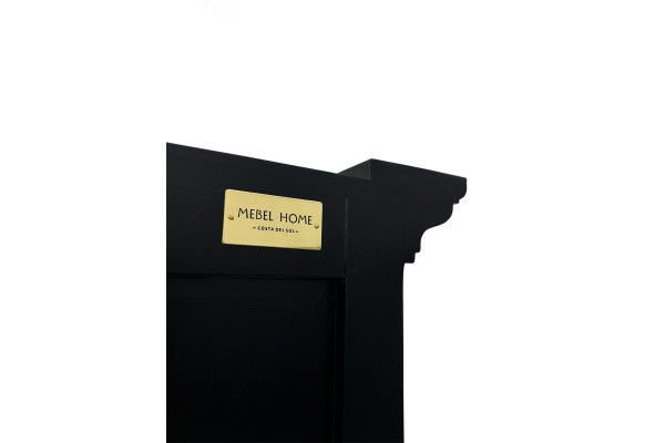 Oliver cabinet Black/White - Double