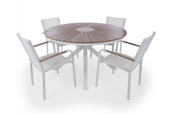 Lone Mette Garden furniture set round 130 cm