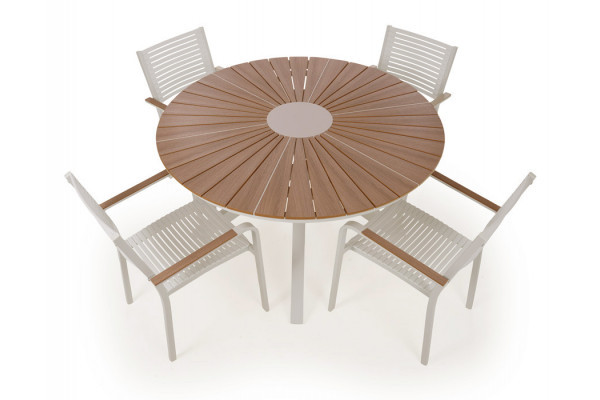 Lone Mette Garden furniture set round 130 cm