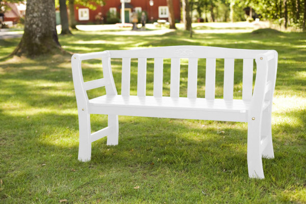 Torup bench - white