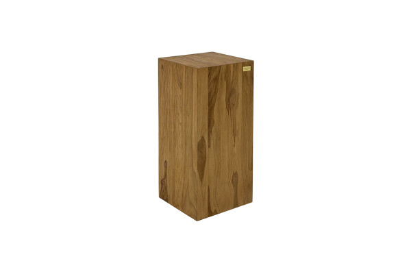 Square teak side table - Classic teak