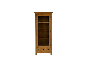 Single door glass cabinet