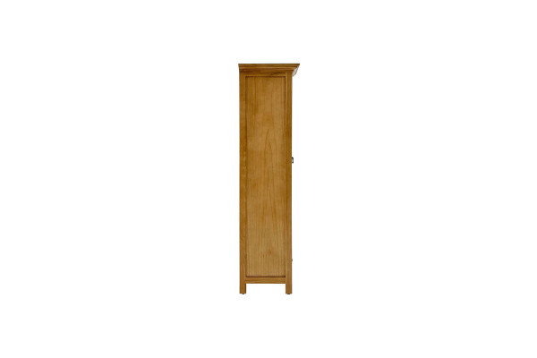 Single door glass cabinet