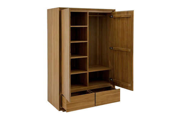 Oliver wardrobe with doors - High model