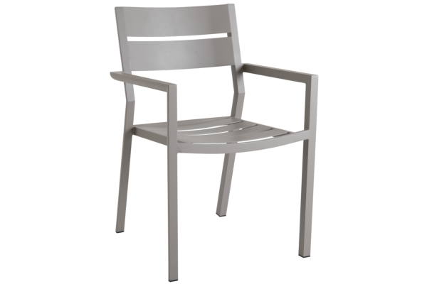 Delia Chair with armrests - BEIGE