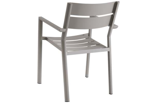 Delia Chair with armrests - BEIGE