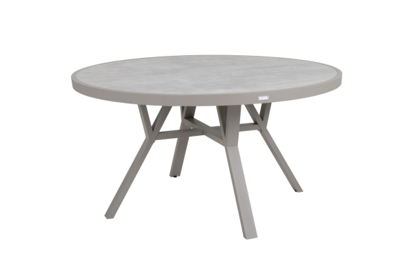 Mesa de comedor Samvaro BEIGE Redonda 140 cm -...