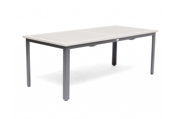 Mesa extensible Nydala 90x200/280 cm. GRIS...