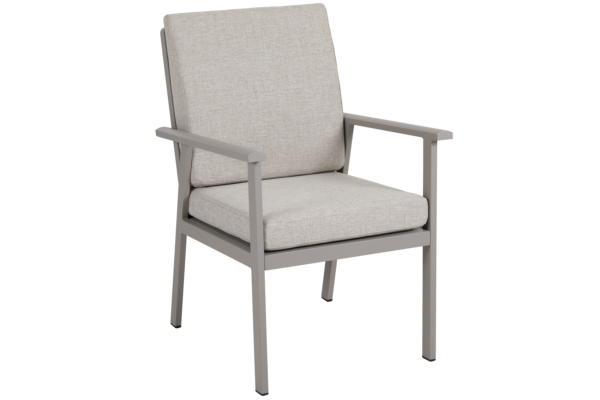 Silla Samvaro con reposabrazos - BEIGE