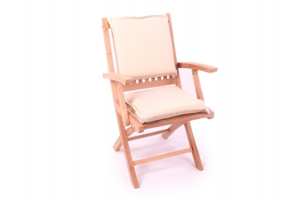 Aston Cojín para asiento 38x38 cm - NATURAL