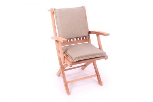 Aston Cojín para asiento 38x38 cm - NATURAL