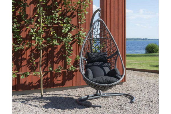 Hasse hanging chair - grey