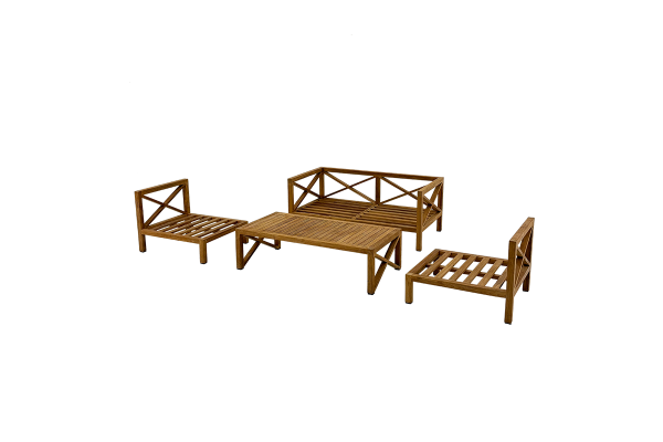 Hampton set - With table and cushions