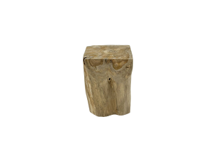 Teak root side table