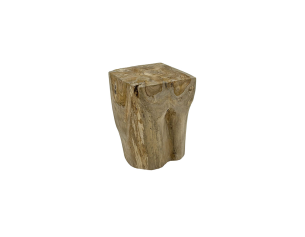 Mesa auxiliar de raíz de teca 2