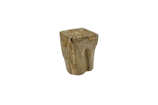 Teak root side table