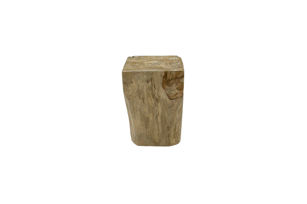 Teak root side table