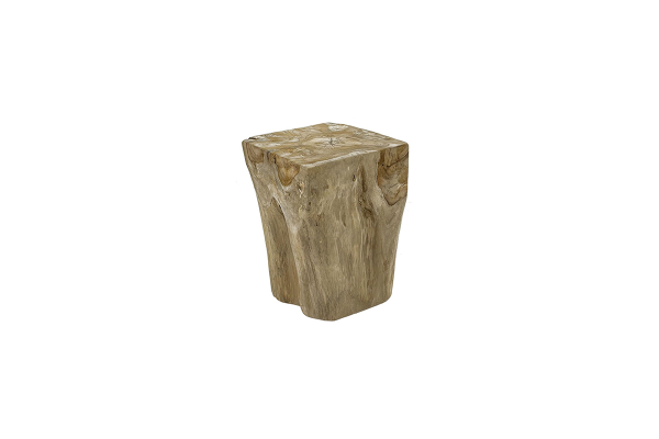 Teak root side table