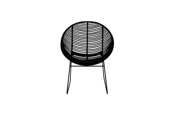 Parabola chair - Black