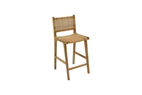 Mariam Bar Chair - Classic teak