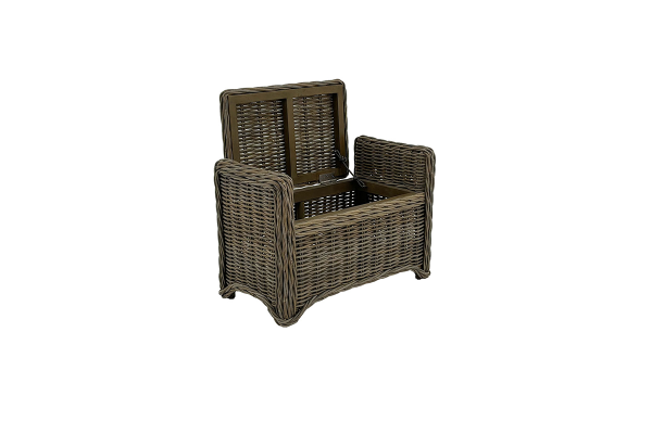 Arnold Rattan Storage Bench – Single