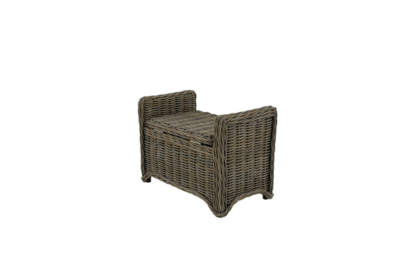 Arnold Rattan Storage Bench – Single