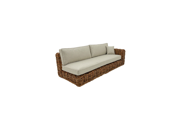 Nuru RIGHT corner rattan lounge sofa set