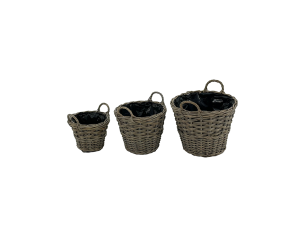 Ubud basket set of 3