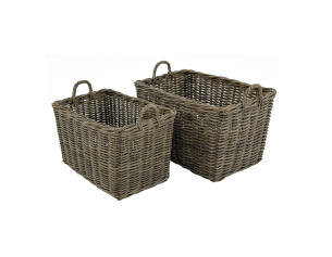 Oliver rattan basket - set...