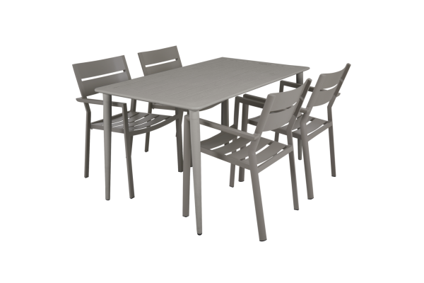 Nimes Dining Table Beige 140x78 H73