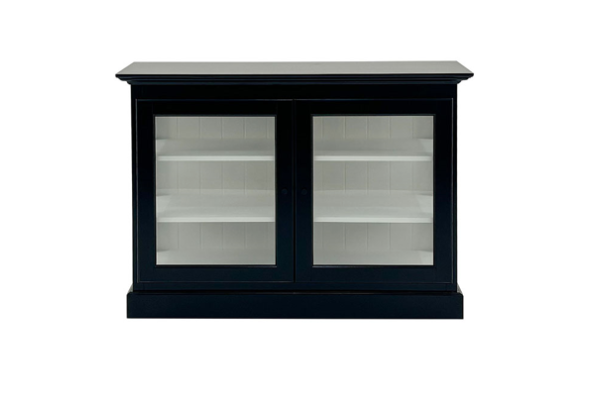 Oliver cabinet Black/White - Low model