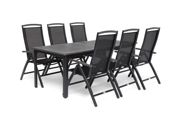 Nydala Garden Furniture Set – 90x200/280 cm w/...