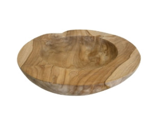 Wooden bowl 30 cm