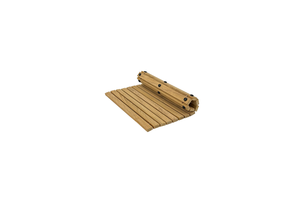 Rollable Shower Mat – 50 x 50 cm - Core Teak