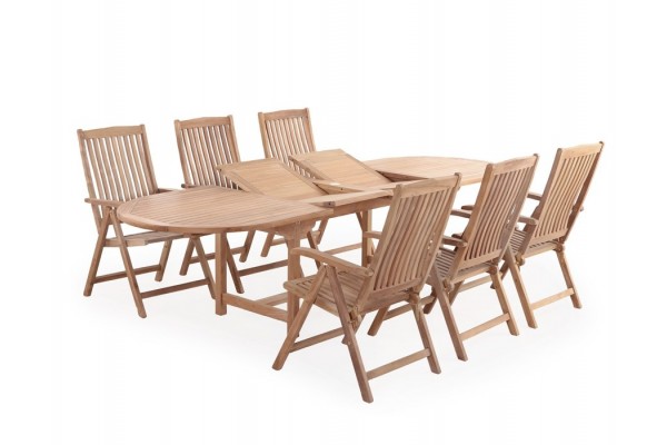 Alma Devon garden furniture set  - Core teak