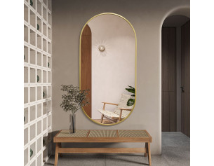 Titan Mirror OVAL GOLD –... 2