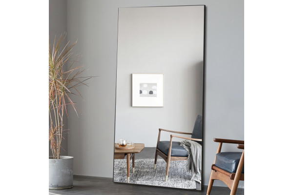 Miranda Mirror - 90 x 180 cm - Black