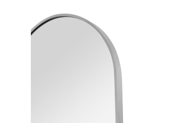 Ariel Mirror - 75 x 180 cm - Brushed aluminium