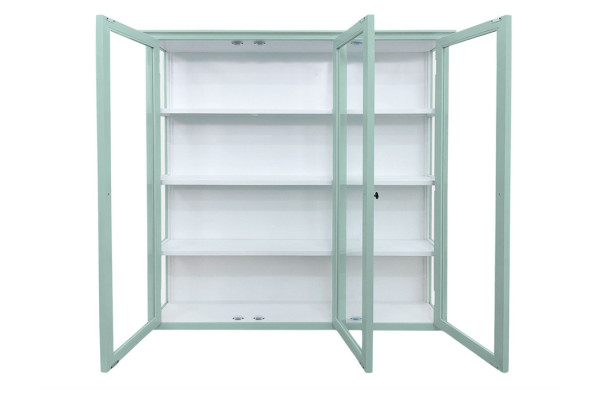 Apolo Wall-Mounted Display Cabinet Green - 121...