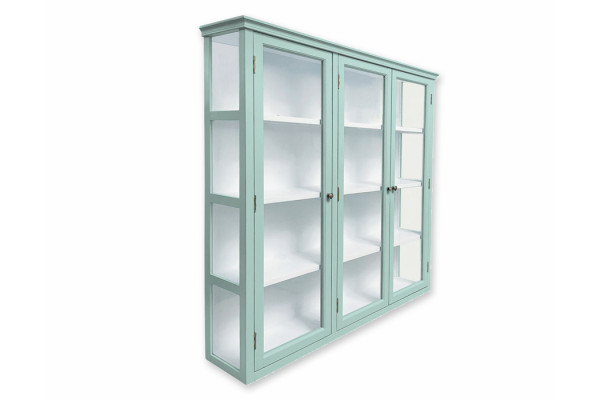 Apolo Wall-Mounted Display Cabinet Green - 121...