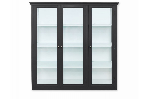 Apolo Wall-Mounted Display Cabinet Black - 121...