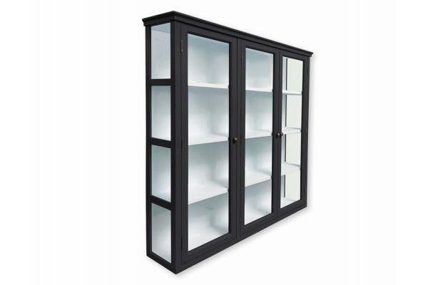 Apolo Wall-Mounted Display Cabinet Black - 121...