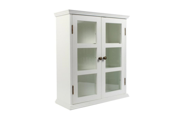 Odin Wall-Mounted Display Cabinet white - 65.5...