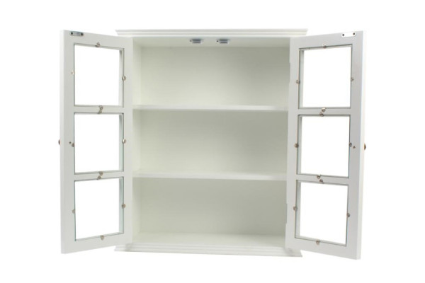 Odin Wall-Mounted Display Cabinet white - 65.5...